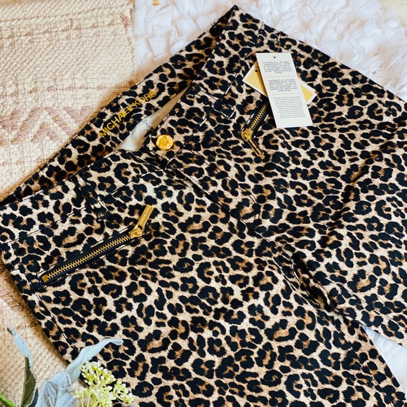 Michael Kors animal print skinny jeans - Picture 2 of 8